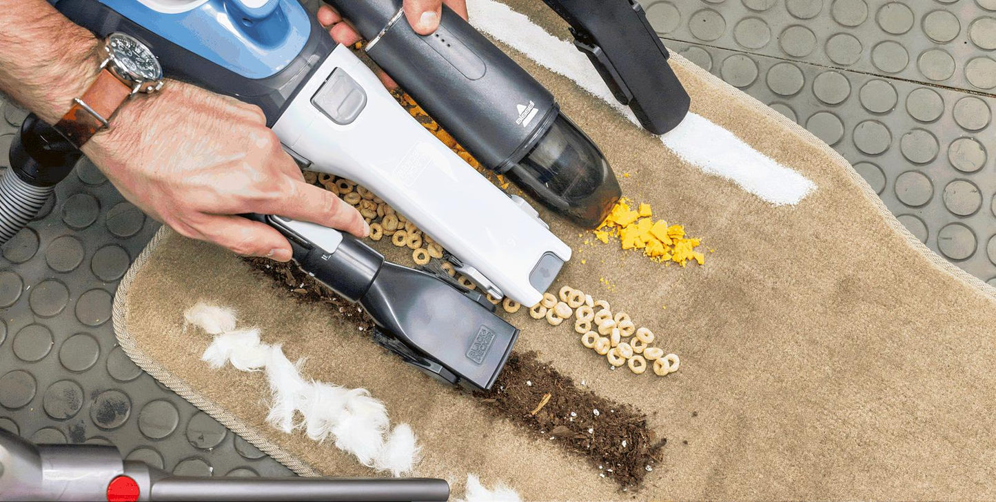 Tragbarer Auto Staubsauger mit starkem Motor für schnelle Autoreinigung
